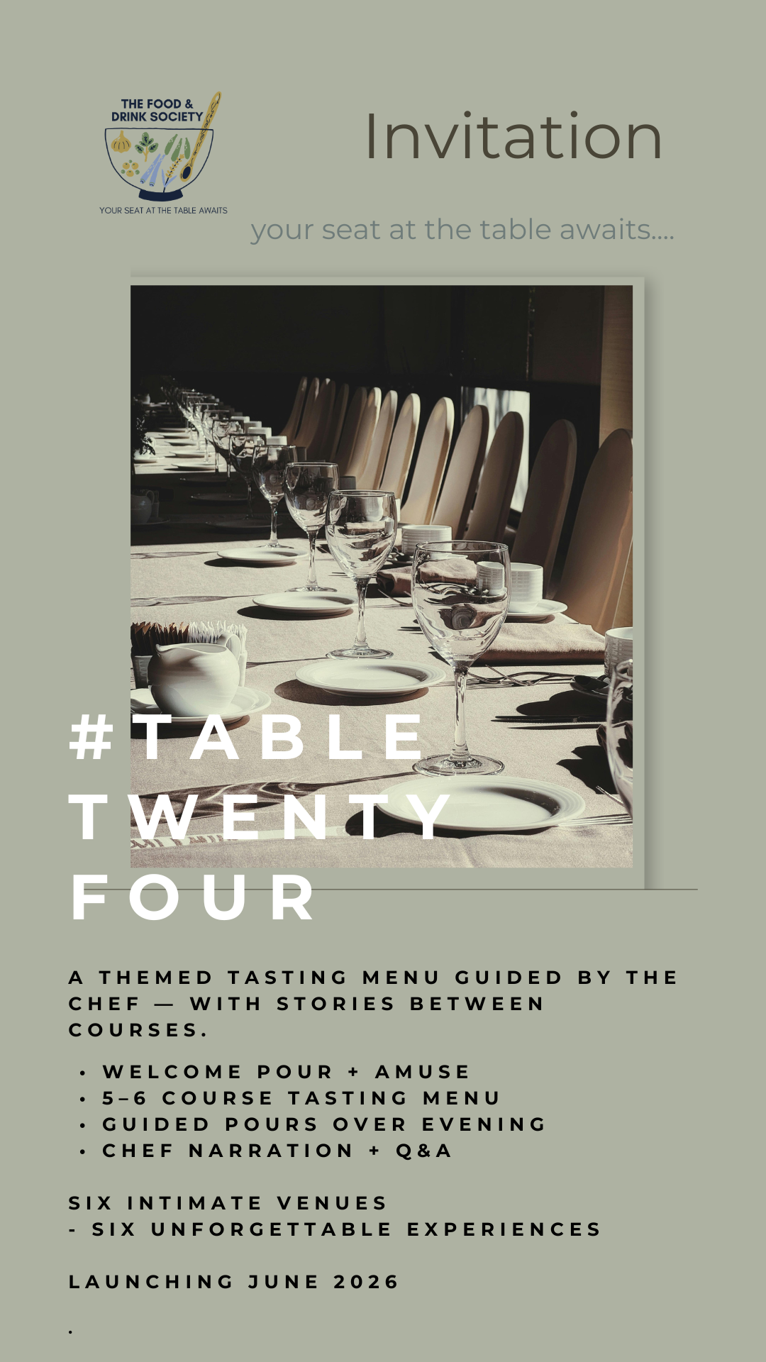 Table24, BAYTREE CARLINGFORD 18th JUNE 2026
